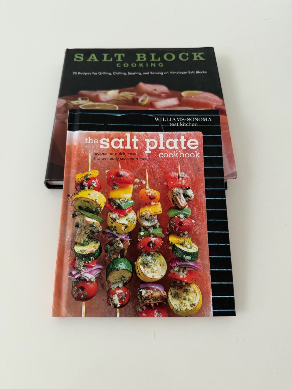 Williams-Sonoma The Salt Plate Cookbook & Salt Block Cooking.